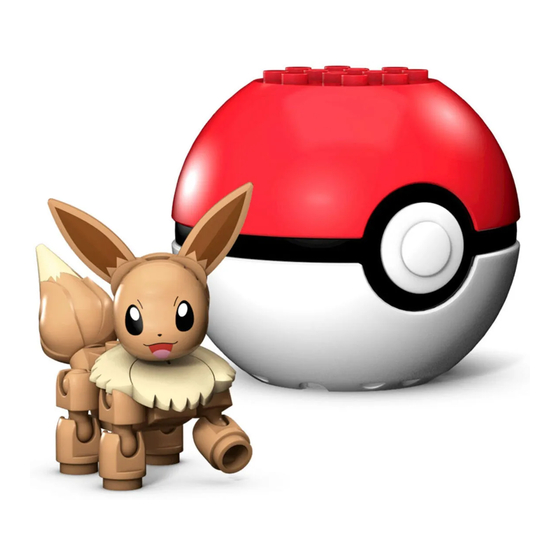 Mega Construx POKEMON EEVEE GKY74 Handbuch