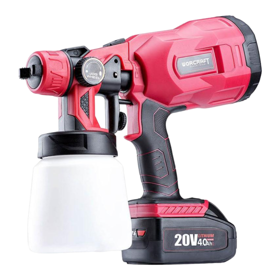 Worcraft PROFESSIONAL CSG-S20Li Handbücher