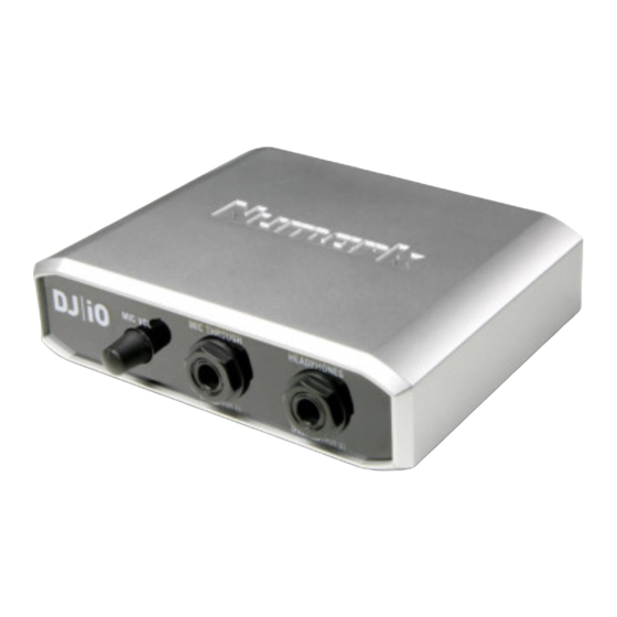 Numark DJ iO Kurzanleitung