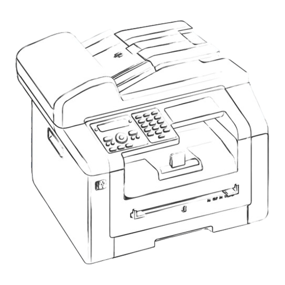SAGEMCOM MF 5591DN Bedienungsanleitung