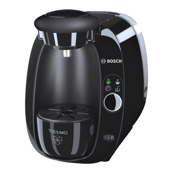 Bosch TASSIMO TAS2002GB Bedienungsanleitung