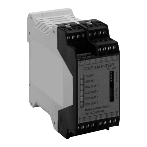 Omron F3SP-U4P-TGR Bedienerhandbuch