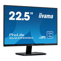 iiyama ProLite XUB2395WSU Bedienungsanleitung