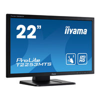 iiyama ProLite T2253MTS Bedienungsanleitung