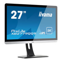 iiyama ProLite xb2779QQS Bedienungsanleitung