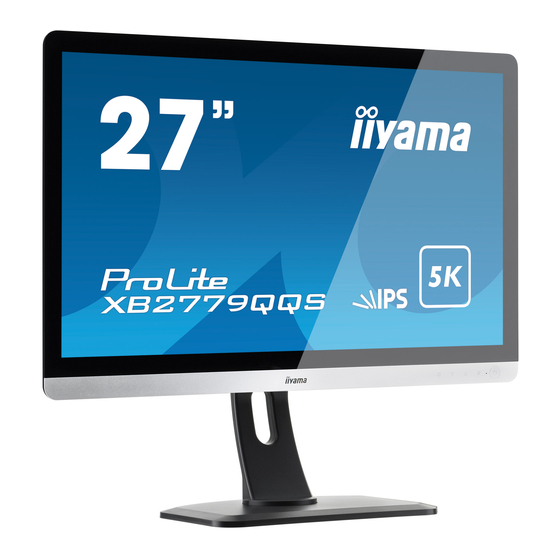 iiyama ProLite serie Bedienungsanleitung