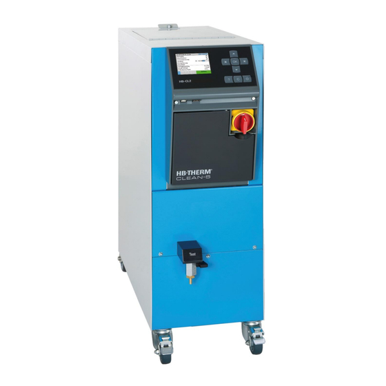 HB-THERM CLEAN-5 Betriebsanleitung