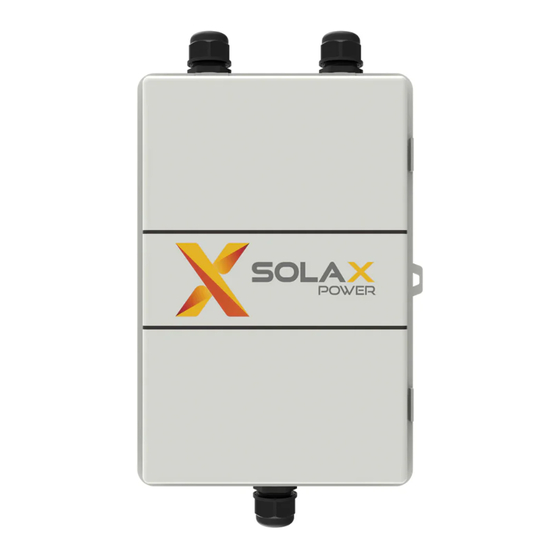 SolaX Power EPS-Box Schnellinstallationsanleitung