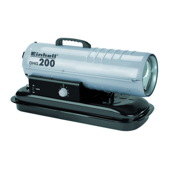 EINHELL DHG 200 Bedienungsanleitung