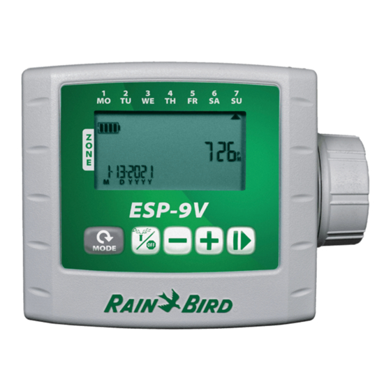 Rain Bird ESP-9V Bedienungsanleitung