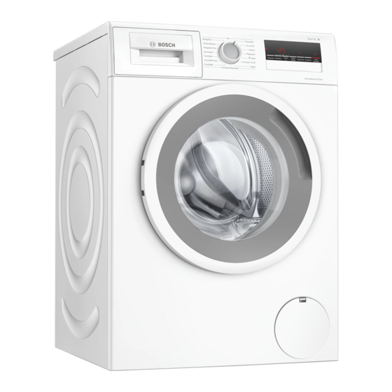 Bosch WAN28228 Gebrauchs- Und Montageanleitung