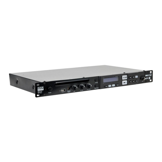 DAPAudio DS-610 Handbuch