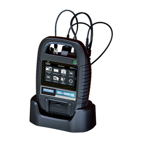 Midtronics DSS-5000 Bedienungsanleitung