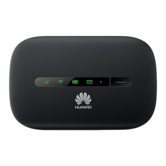 Huawei E5331 Schnellstartanleitung