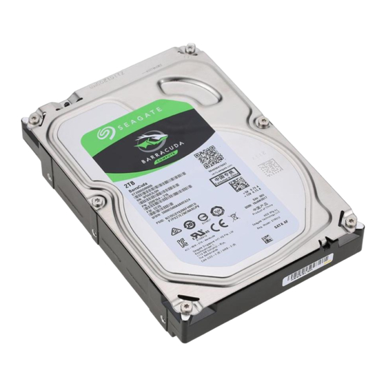 Seagate ST2000DM005 Bedienungsanleitung