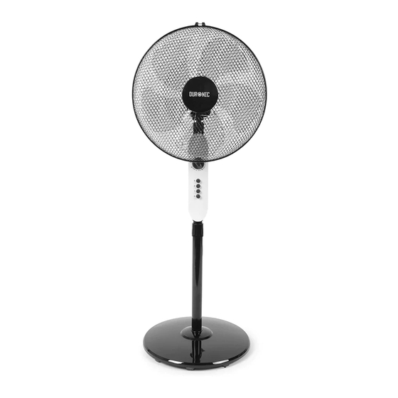 Duronic FN45- Standing Fan Bedienungsanleitung