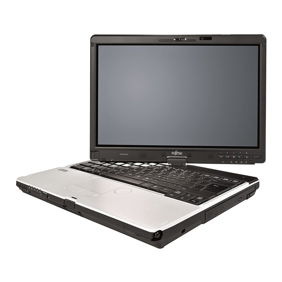 Fujitsu Lifebook T901 Betriebsanleitung