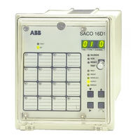 ABB SACO 16D1 Betriebsanleitung
