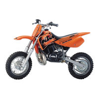 KTM 50 SXR PRO JUNIOR Bedienungsanleitung