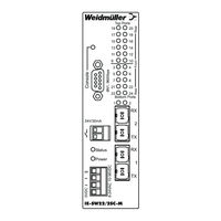 Weidmuller IE-SW6/2ST-M Handbuch