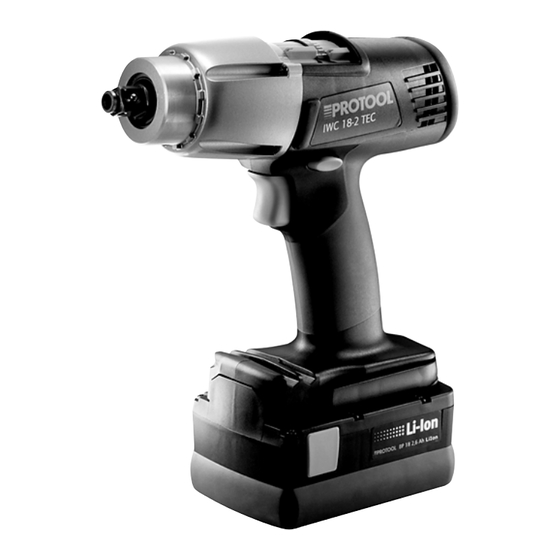 Protool IWC 18-2 TEC Originalbetriebsanleitung