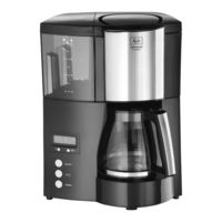 Melitta Optima Timer Gebrauchsanleitung