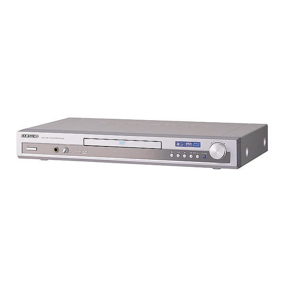Samsung DVD-E232 Bedienungsanleitung