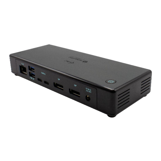 i-tec TB3CDUALDPDOCKPDIT Gebrauchsanweisung