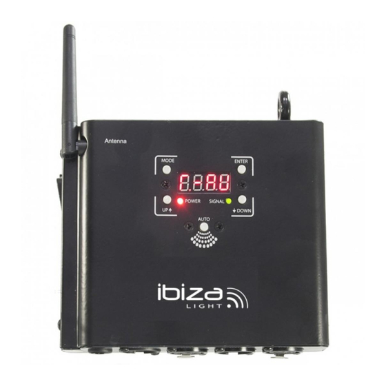 IBIZA LIGHT WD300DMX Bedienungsanleitung
