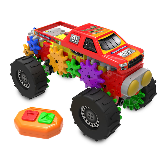 The Learning Journey Techno Gears RC MONSTER Truck Bedienungsanleitung