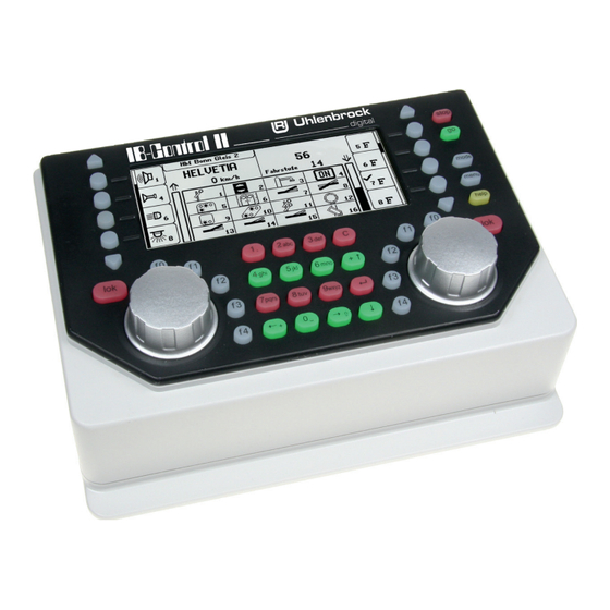 uhlenbrock IB-Control II Handbuch