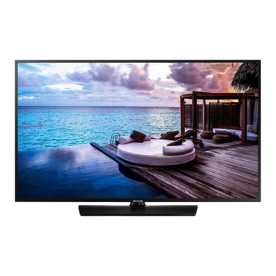 Samsung HG43EJ690U Installationsanleitung