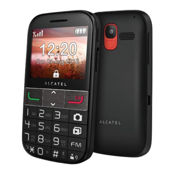 Alcatel one touch 2001x Handbuch