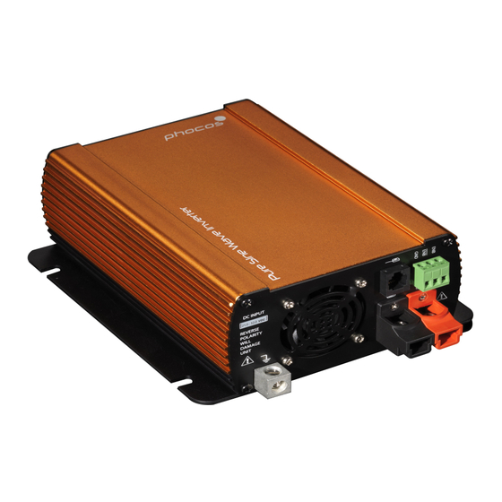 Phocos SI350-12110 Bedienungsanleitung