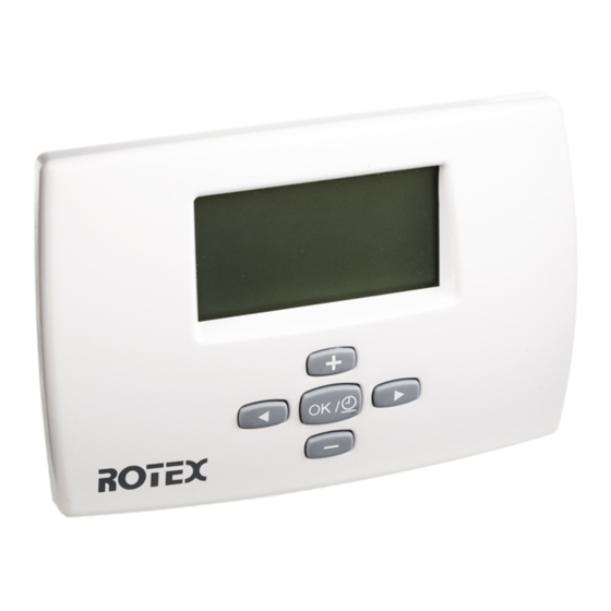 Rotex RKRTW Installationsanleitung