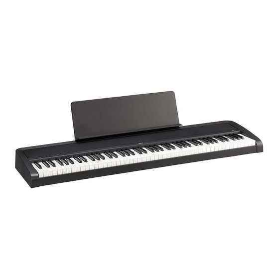 Korg B2 Bedienungsanleitung