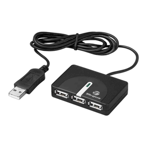 Targus Travel USB 2.0 4-Port Hub Bedienungsanleitung