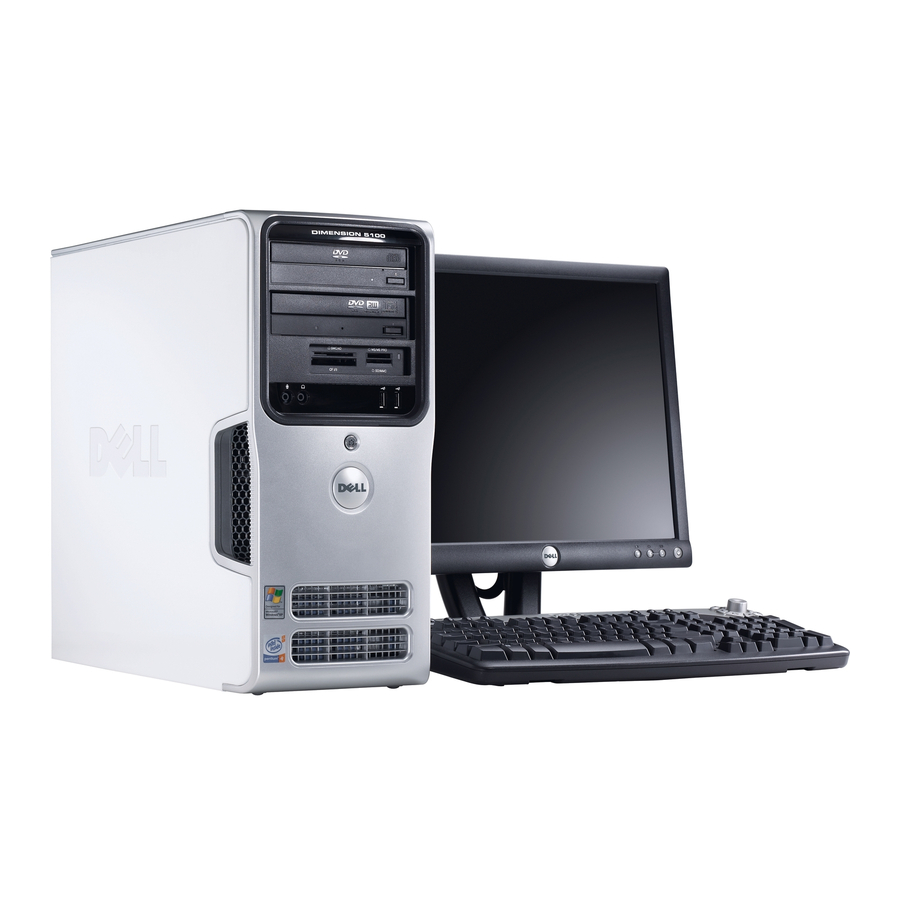 Dell Dimension 5100 Bedienungsanleitung