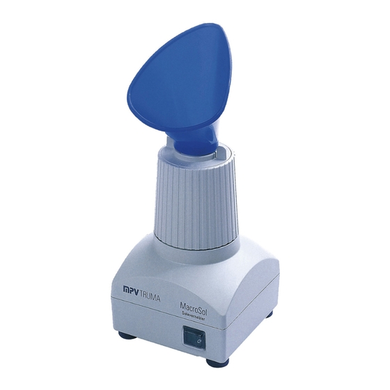MPV Medical MacroSol Solevernebler Gebrauchsanweisung