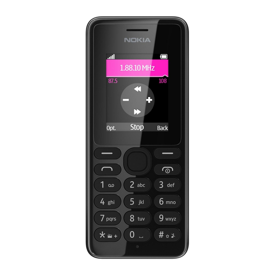 Nokia 108 Bedienungsanleitung