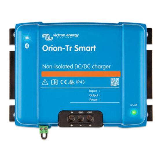 Victron energy Orion-Tr Smart DC-DC Handbuch