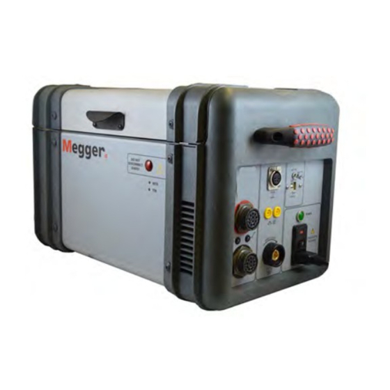 Megger MWA300 Handbuch