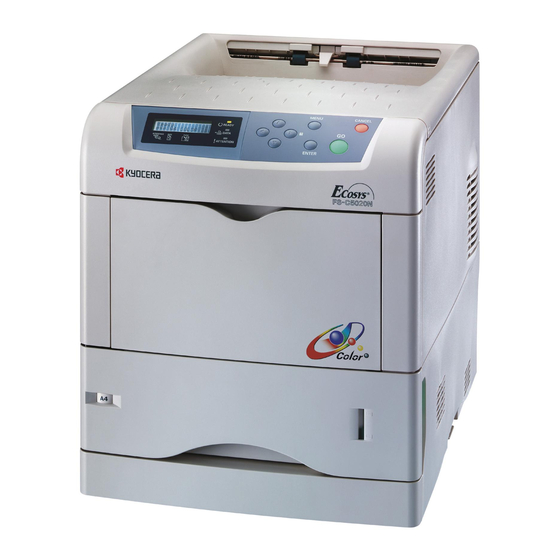 Kyocera FS-C5020N Anwenderhandbuch