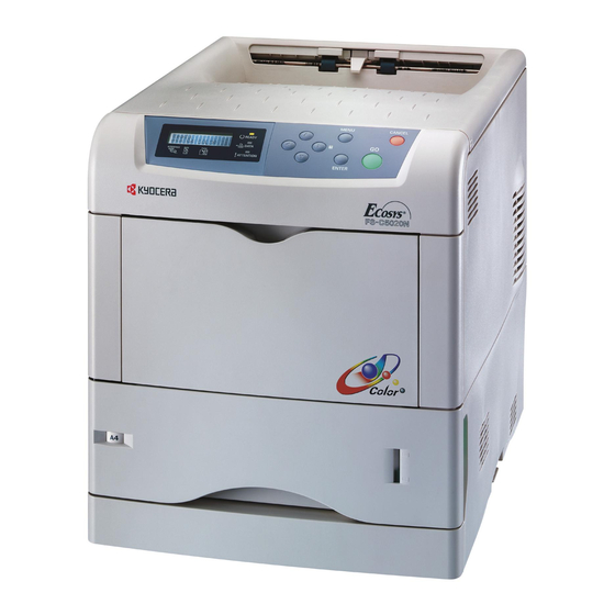 Kyocera FS-C5020N Installationsanleitung