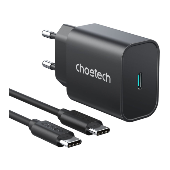 Choetech PD6003 Benutzerhandbuch