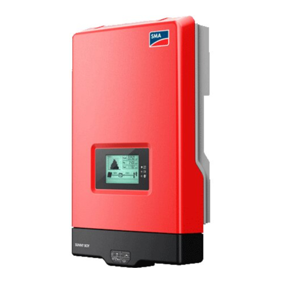 SMA Solar Technology AG SUNNY BOY 2000HF Handbücher