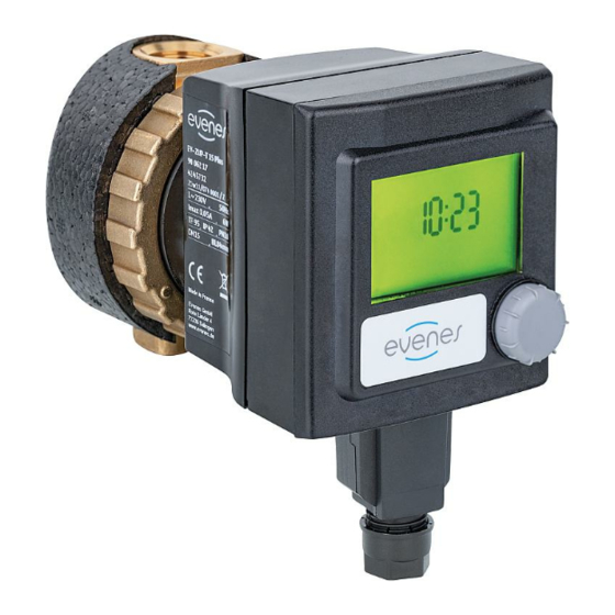 evenes EV-ZUP-T 15 PLUS Bedienungsanleitung