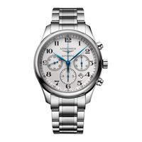 Longines CHRONOGRAPH Gebrauchsanleitung