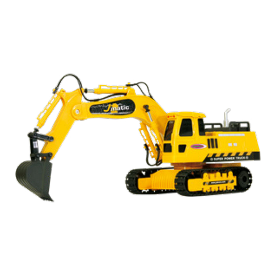 Jamara GERMANY Bagger J-Matic Gebrauchsanleitung