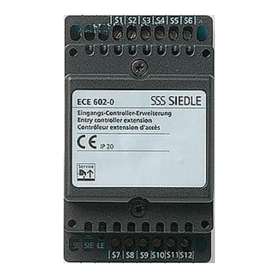 SSS Siedle CC 602-0 Produktinformation